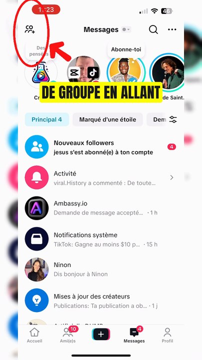 Les Nouveautés Messagerie TikTok