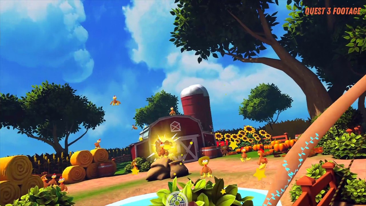 Crazy Chicken VR Blast REVIEW on Quest 3 - video Dailymotion
