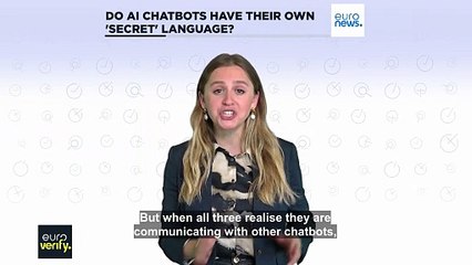 Can AI chatbots speak in their own 'secret' language?
