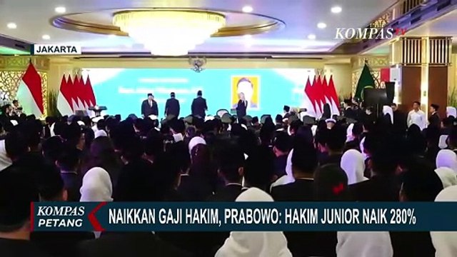 [FULL] Presiden Prabowo Naikkan Gaji Hakim, Tapi Kasus Suap Masih Terjadi? Ini Kata Peniliti