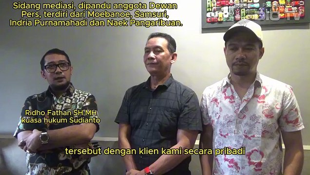 Ridho Fathan SH MH, Usman Juntak SH MH, Fahrizal Siregar SH MH, kuasa hukum Sudianto alias Aseng ungkap kronologis dugaan pemerasan Rp5 miliar dari oknum wartawan sehingga diputuskan dilaporkan ke Dewan Pers, 21 April 2025 dan Polda Kalbar, 14 April 2025