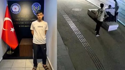 Antalya’da bankta otururken önce darbedildi sonra parası gasp edildi