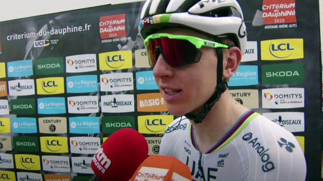 Cycling - Critérium du Dauphiné 2025 - Tadej Pogacar : No stress... I'm impressed but not surprised by Remco Evenepoel and Jonas Vingegaard