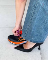 Trick people into thinking you’re not wearing heels! 👠✨