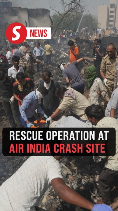 Air India crash: Rescue operation underway