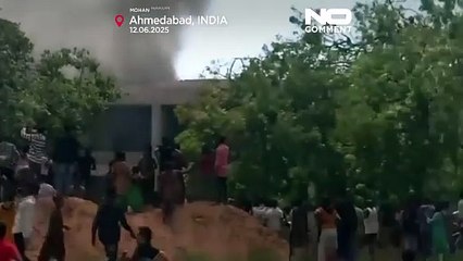 NO COMMENT: Un único superviviente tras la catástrofe aérea del avión de Air India