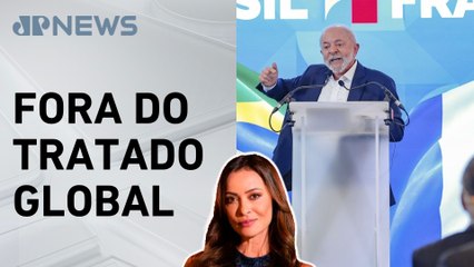 Brasil fica fora de acordo da ONU contra poluição plástica após discurso de Lula; Patrícia comenta