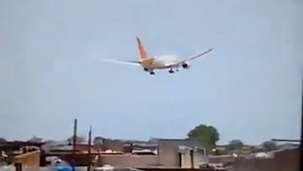 Moment London-bound Air India flight crashes shortly after take-off