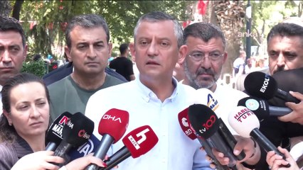 Özgür Özel'den Gaziosmanpaşa çıkışı