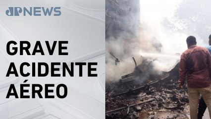 Queda de avião na Índia: cerca de 100 corpos já foram retirados dos destroços