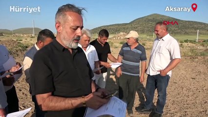 Aksaray'da 25 köylünün hayali suya düştü! Paraları ödediler müteahhit ortadan kayboldu