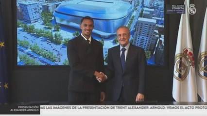 Presentación completa de Trent Alexander-Arnold con el Real Madrid