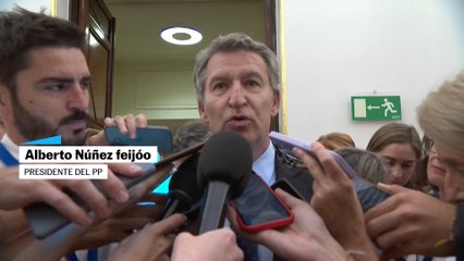 Feijóo descarta una moción de censura contra Sánchez: "Vamos a leer el sumario y no vamos a precipitarnos"