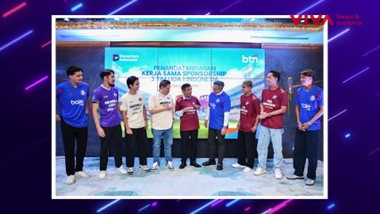 Dorong Kemajuan Sepakbola RI, BTN Jadi Sponsor 3 Klub Liga 1
