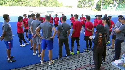 Persiapan terakhir pada perlawanan persahabatan bertemu Wales