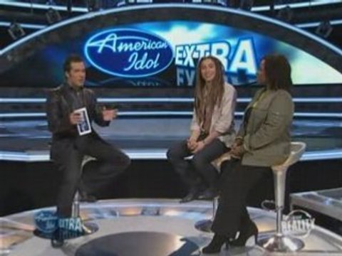 American Idol Extra: Jason Castro With Debra Byrd
