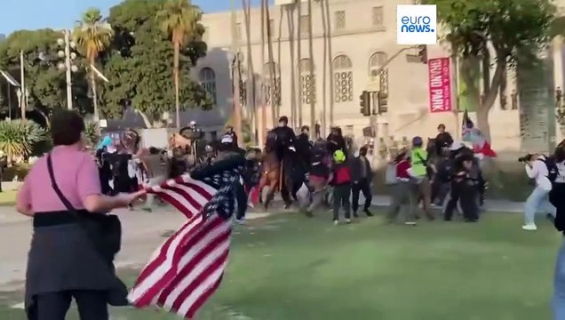 Recolher obrigatório em Los Angeles mantém-se devido a protestos contra rusgas anti-imigração