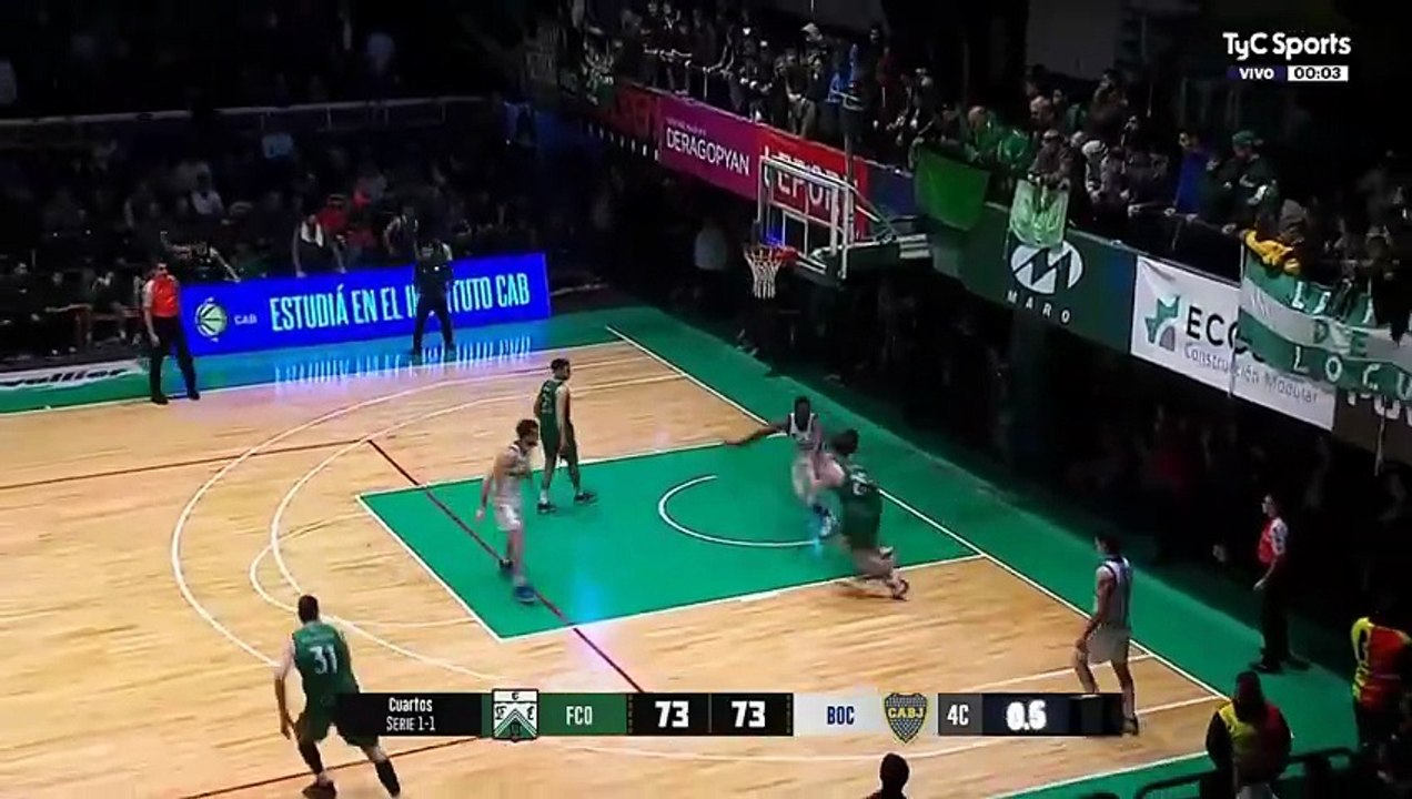 De aro a aro: el histórico triple con el que Ferro le ganó a Boca en los cuartos de final de la Liga Nacional