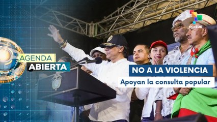 En Colombia se realizó una gran concentración por la paz