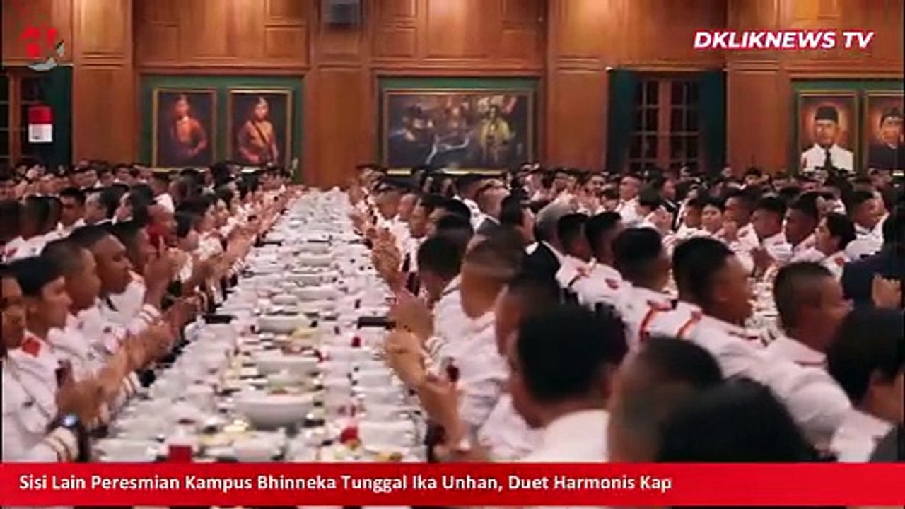 Sisi Lain Peresmian Kampus Bhinneka Tunggal Ika Unhan, Duet Harmonis Kapolri dan Panglima TNI