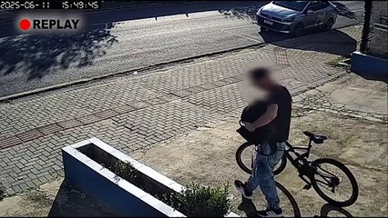 Ladrão debocha após furto, mas termina o dia chorando na delegacia