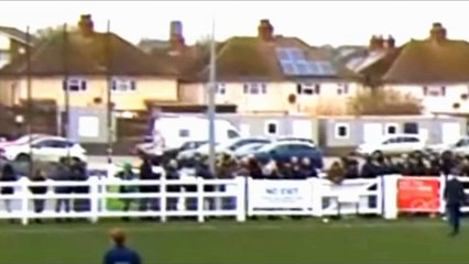 Fight at Ebbsfleet and Welling football match