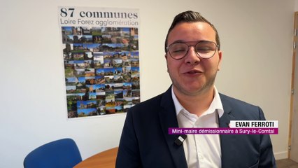 Evan Ferroti quitte son poste de mini-maire après 9 ans d’engagement