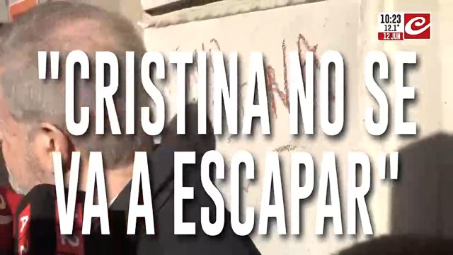 Carlos Beraldi habló de la situación actual de Cristina: No se va a escapar