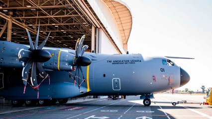 Indonesien enthüllt seinen ersten Airbus A400M