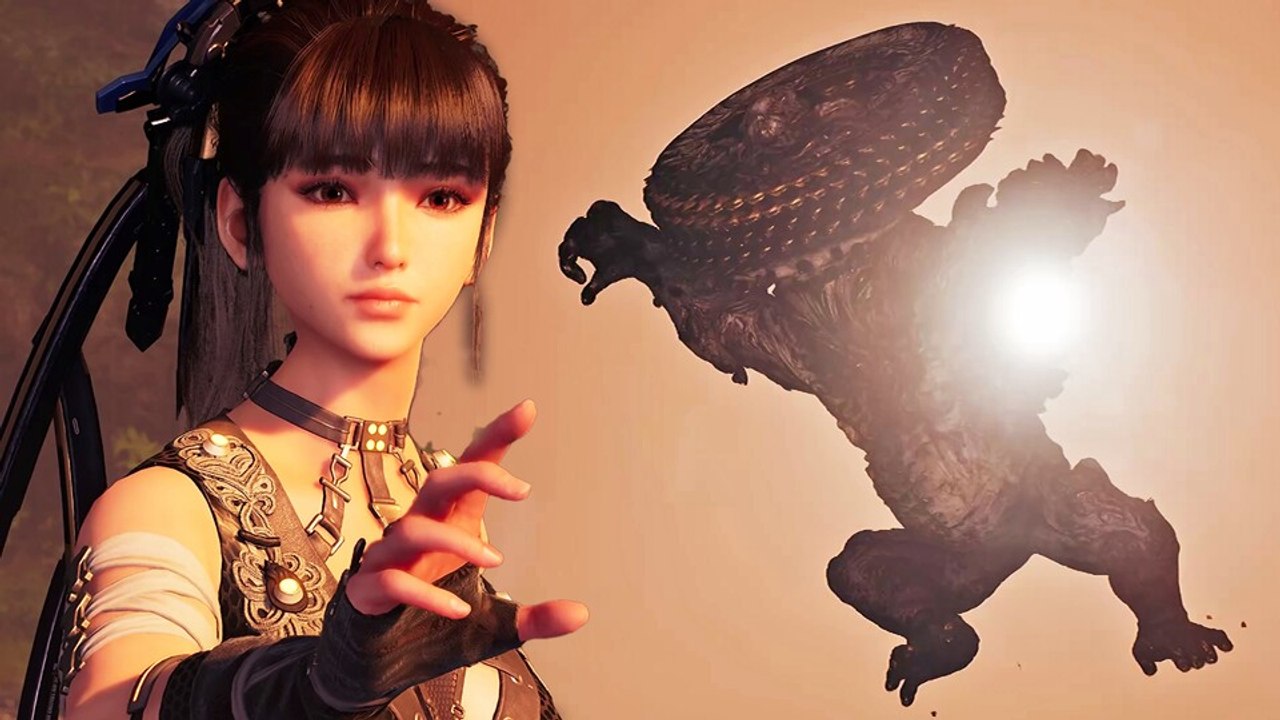 Stellar blade: in feinster pc-grafik erforschen wir die wüste und treffen einen boss