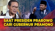 Saat Presiden Prabowo Cari Gubernur Pramono: Waduh Coba Diselidiki, Kenapa Tidak Hadir