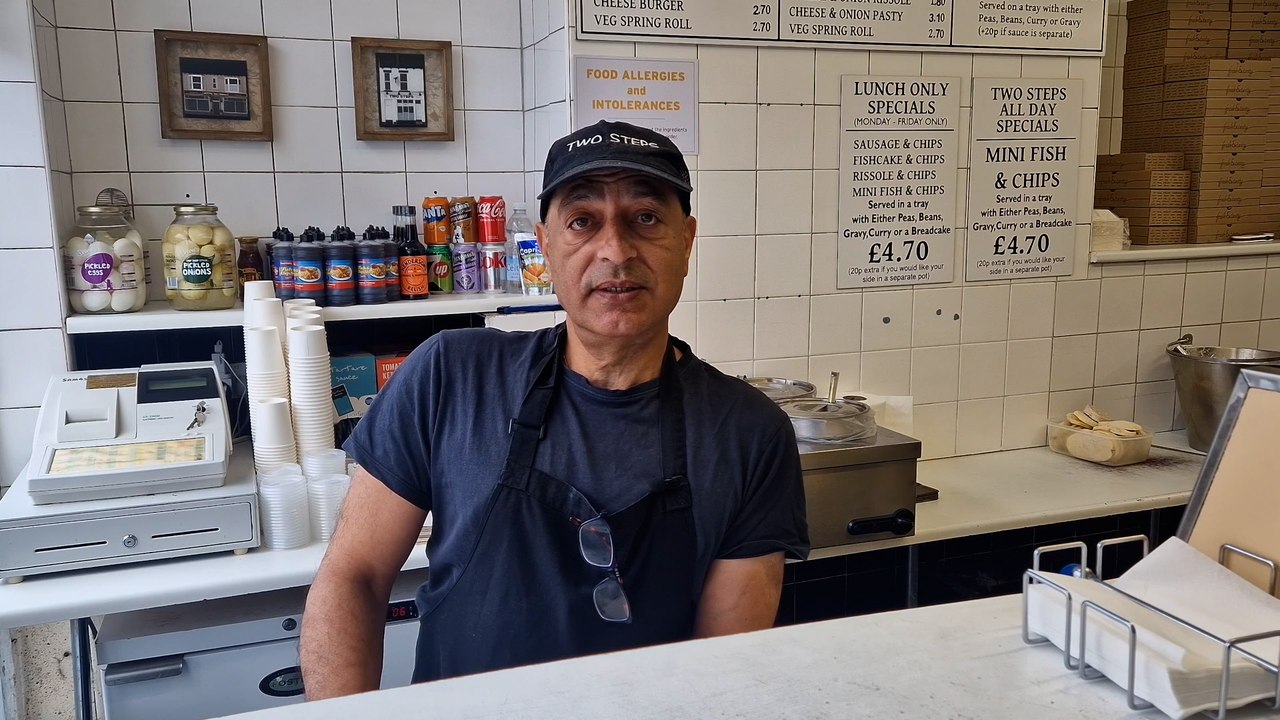 UK's Oldest Shops Two Steps Fish and Chips