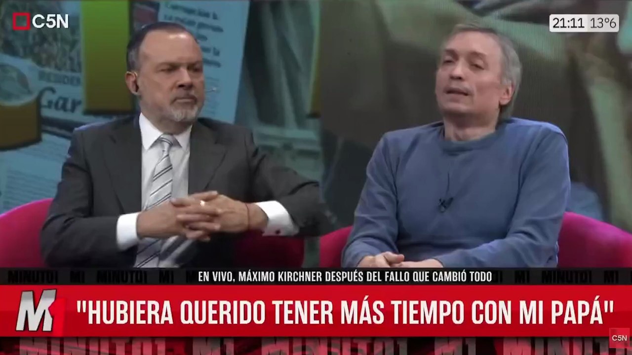 Máximo Kirchner: "el verdadero blanco del poder es el peronismo o todo lo que huela a nacional y popular"