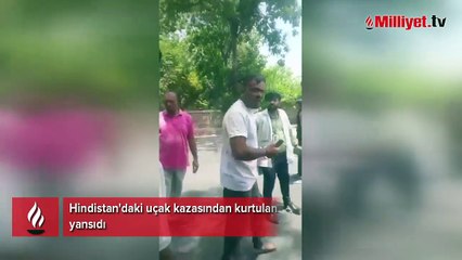 Hindistan'da yolcu uçağı düştü!