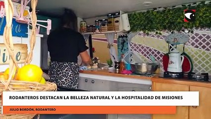 Rodanteros destacan la belleza natural y la hospitalidad de Misiones