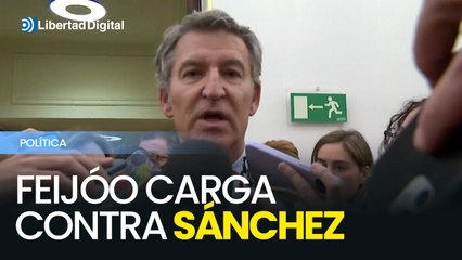 Feijóo, tajante sobre el escándalo del PSOE: "En Europa, un primer ministro no duraría ni 10 minutos"