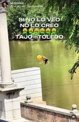 SerOnoser publica el vídeo de dos jóvenes bañándose en el Tajo