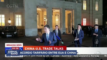 EUA anunciam acordo com a China sore tarifas de importação