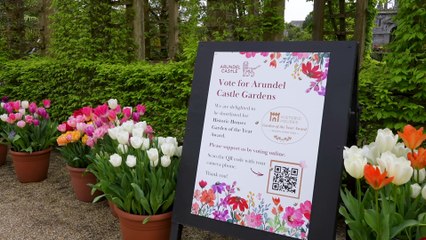 Arundel Castle shortlisted for 'Garden of the Year' Award