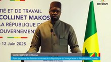 Le discours de haute portée de Sonko devant le Premier Ministre congolais...