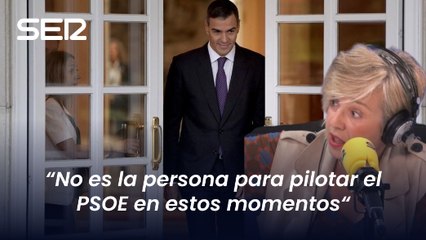 Urrea: "El presidente del Gobierno no es la persona para pilotar el PSOE en estos momentos"