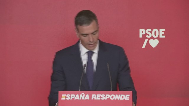 El DISCURSO COMPLETO de PEDRO SÁNCHEZ tras la DIMISIÓN de SANTOS CERDÁN