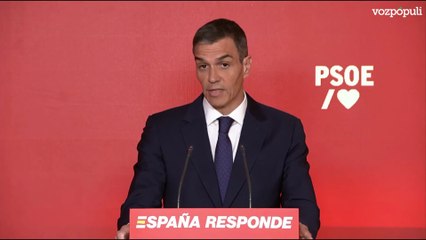 Sánchez dice que no debió confiar en Santos Cerdán