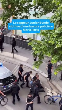 Un rappeur victime d'une bavure policière en plein Paris