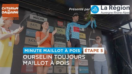 Critérium du Dauphiné 2025 - Stage 5 - AURA region Polka dot Jersey Minute