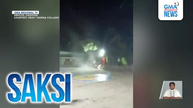 Buhawi, nanalasa sa basketball court | Saksi