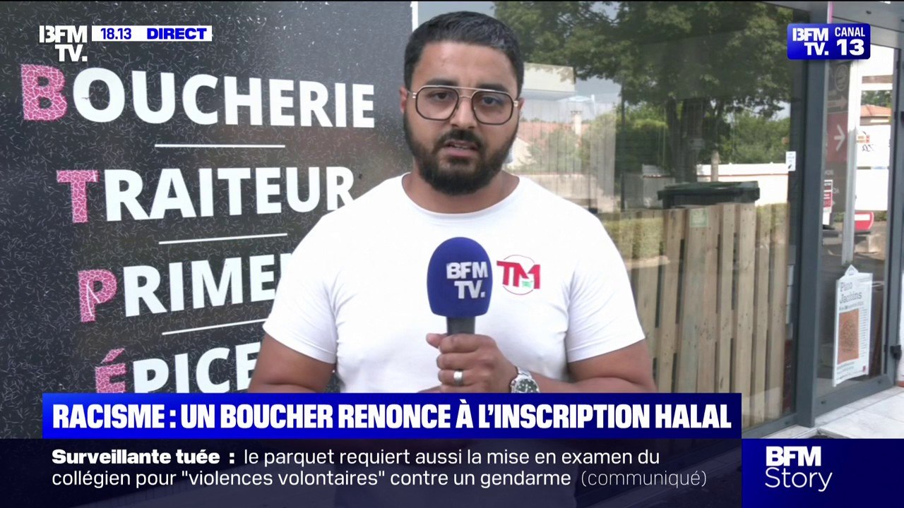 Racisme en France: "Il y a un racisme d'atmosphère", témoigne un boucher musulman victime d'actes racistes