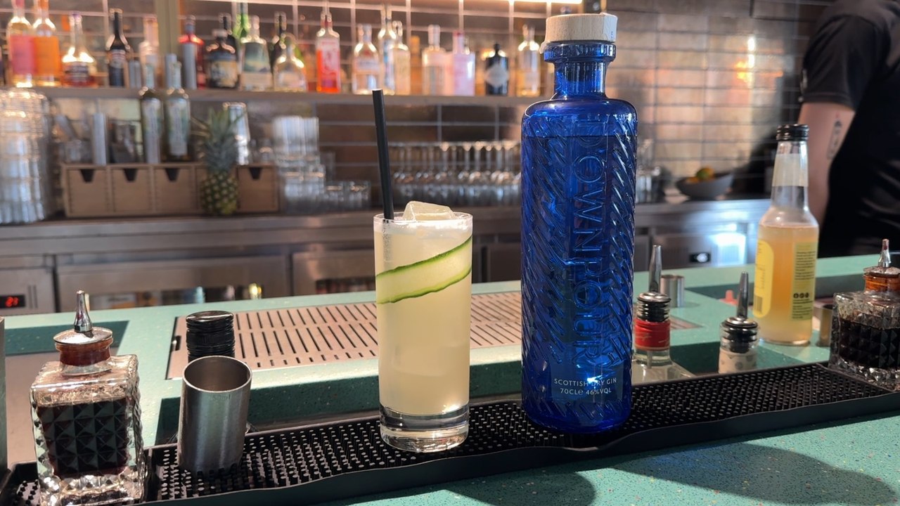 Cocktails with Downpour Gin for National Gin Day at Glasgow’s Social Hub