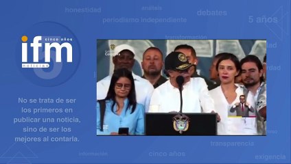 Petro aseguró desde Cali que planean un 'golpe de estado' en su contra con ayuda de EE. UU..