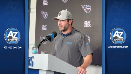 Titans HC Brian Callahan talks Cam Ward's progress, new offseason program, & player development